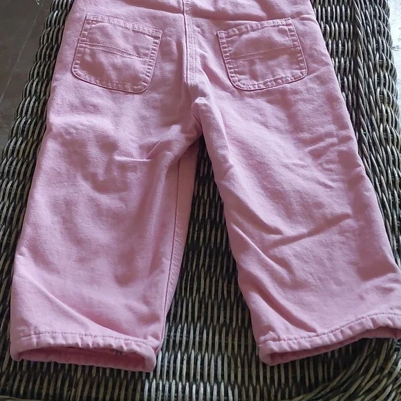 Carhartt Pink Flannel Lined Overalls - Picture 13 of 16
